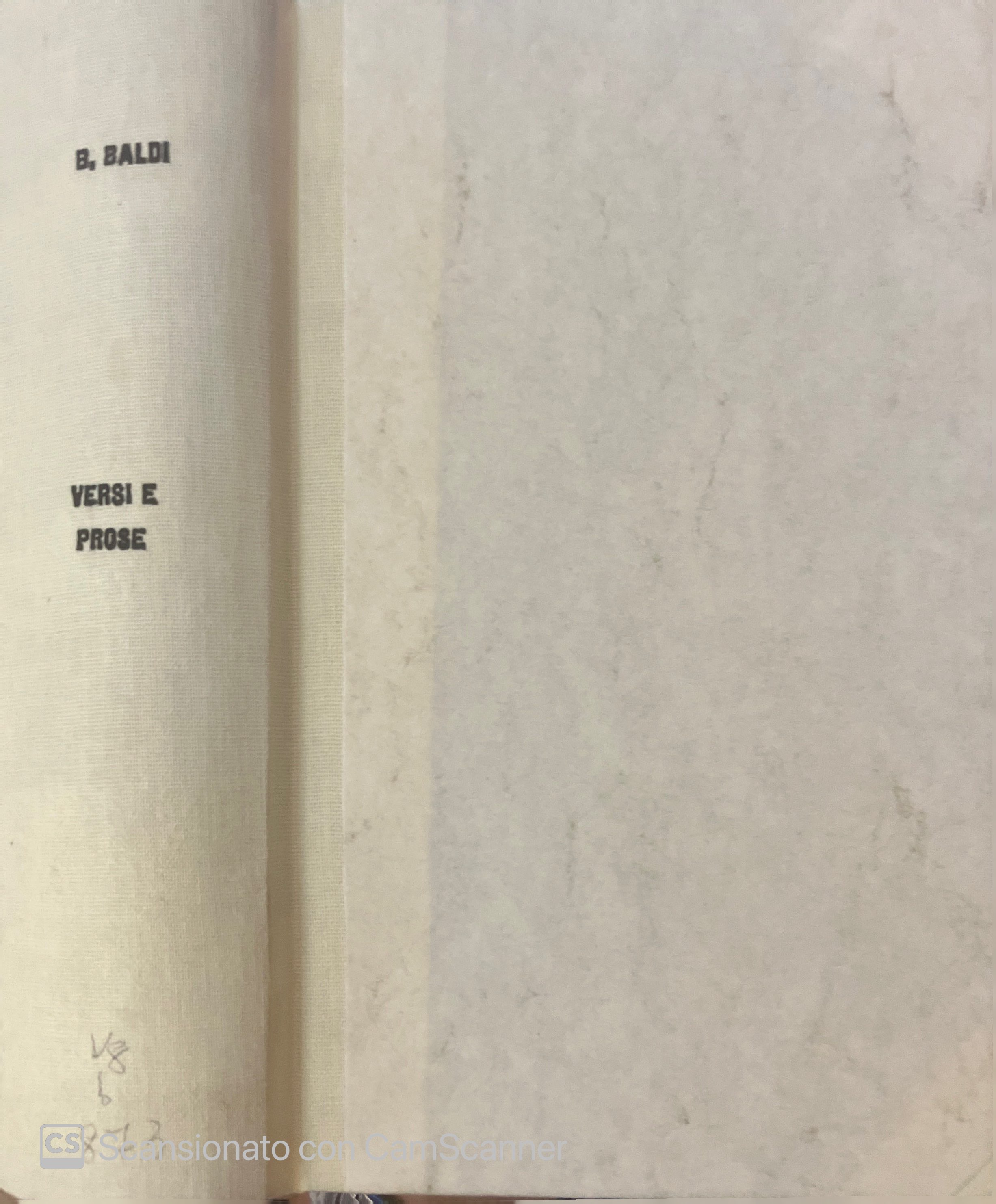 VERSI E PROSE